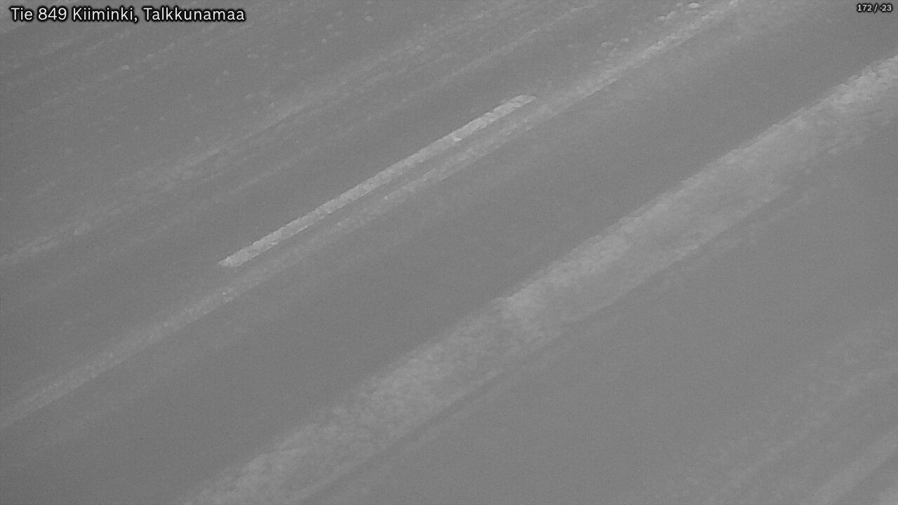 Weather Camera Image Road 849 Kiiminki, Talkkunamaa, Oulu, Pohjois-Pohjanmaa