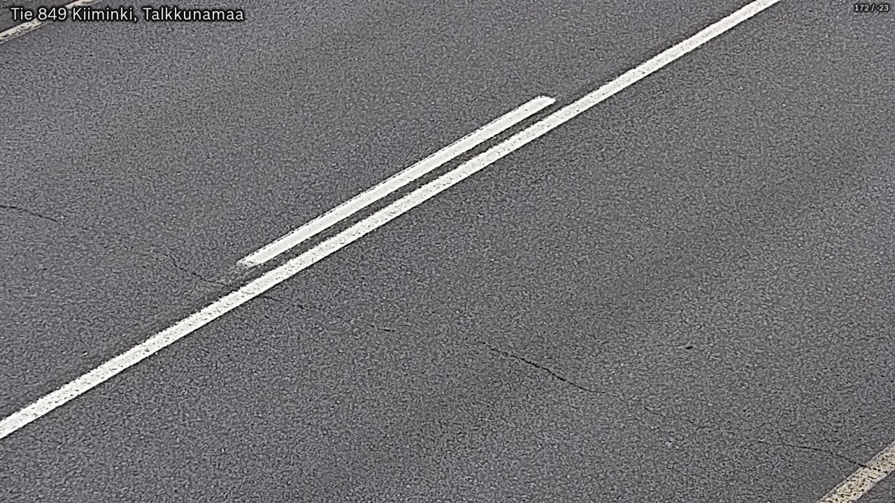 Weather Camera Image Road 849 Kiiminki, Talkkunamaa, Oulu, Pohjois-Pohjanmaa
