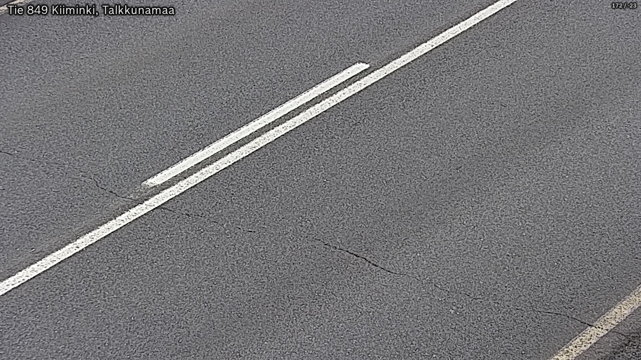 Weather Camera Image Road 849 Kiiminki, Talkkunamaa, Oulu, Pohjois-Pohjanmaa