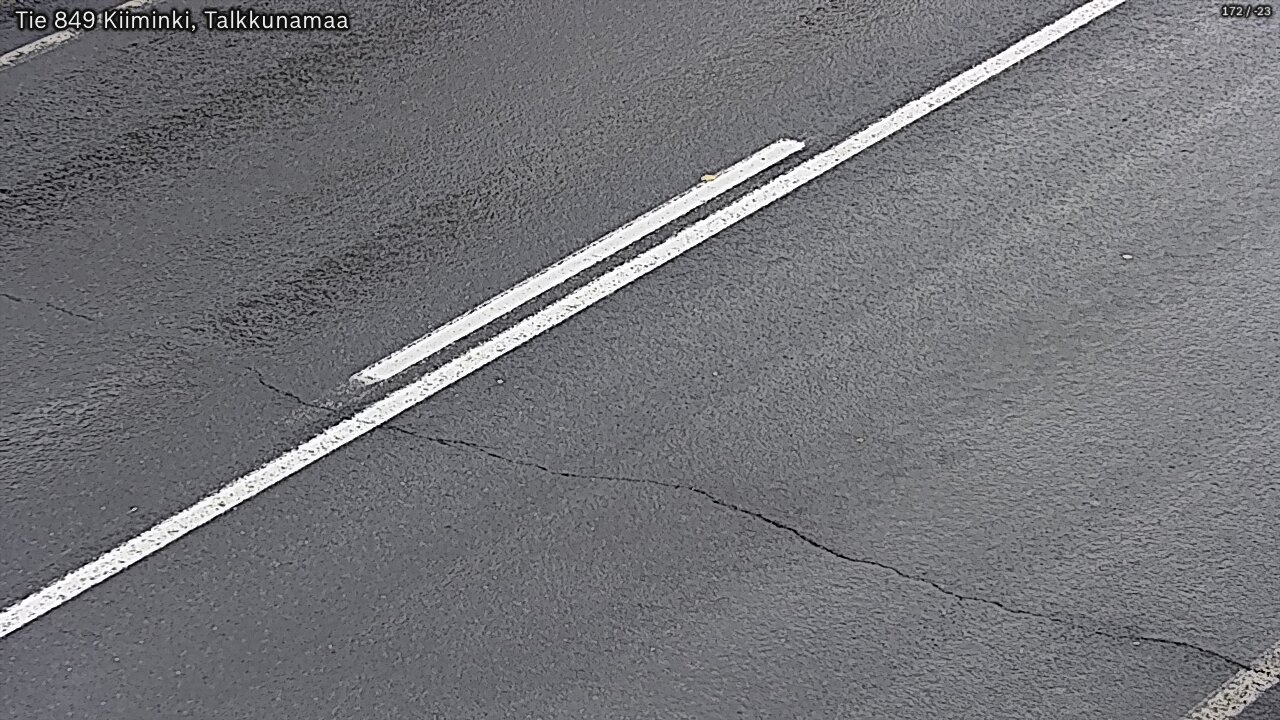 Weather Camera Image Road 849 Kiiminki, Talkkunamaa, Oulu, Pohjois-Pohjanmaa