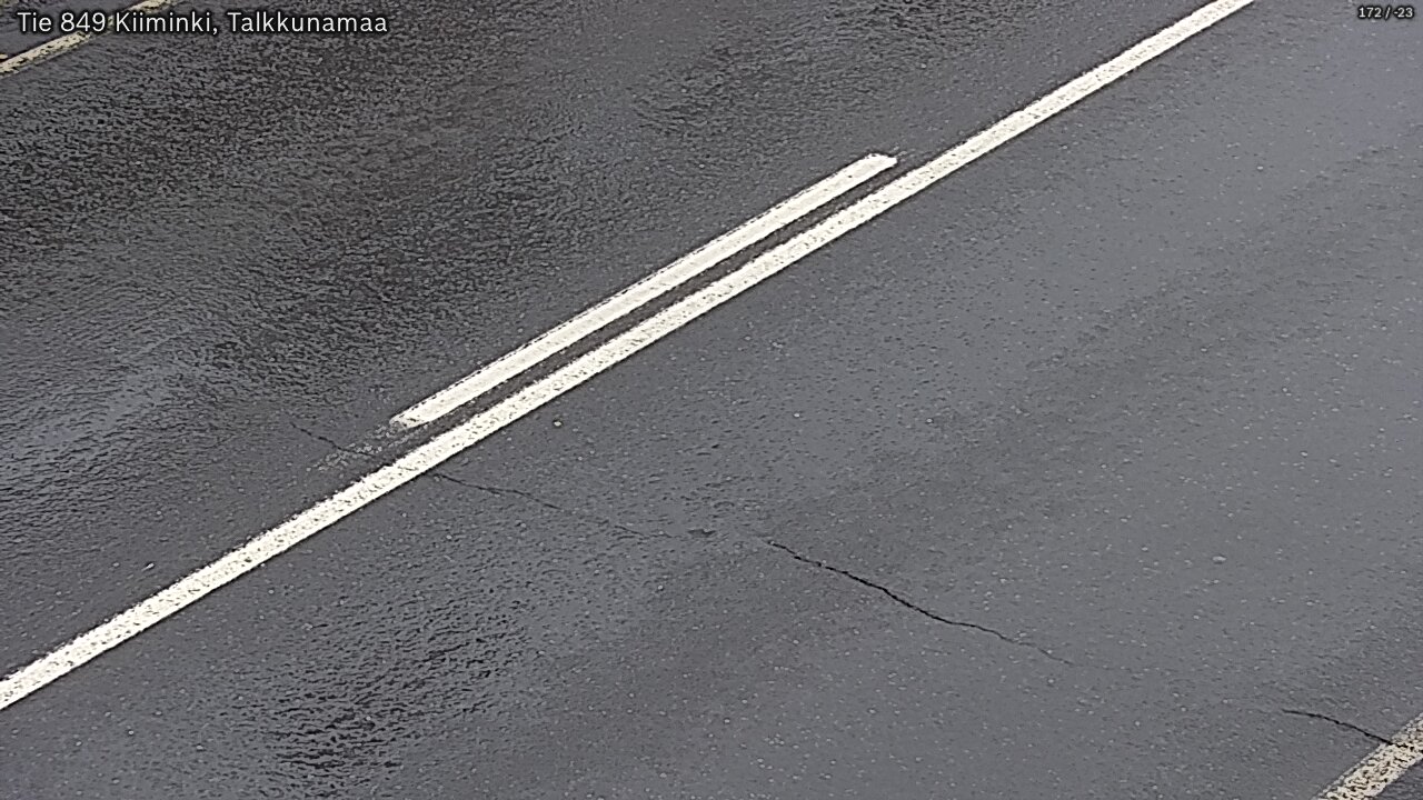 Weather Camera Image Road 849 Kiiminki, Talkkunamaa, Oulu, Pohjois-Pohjanmaa