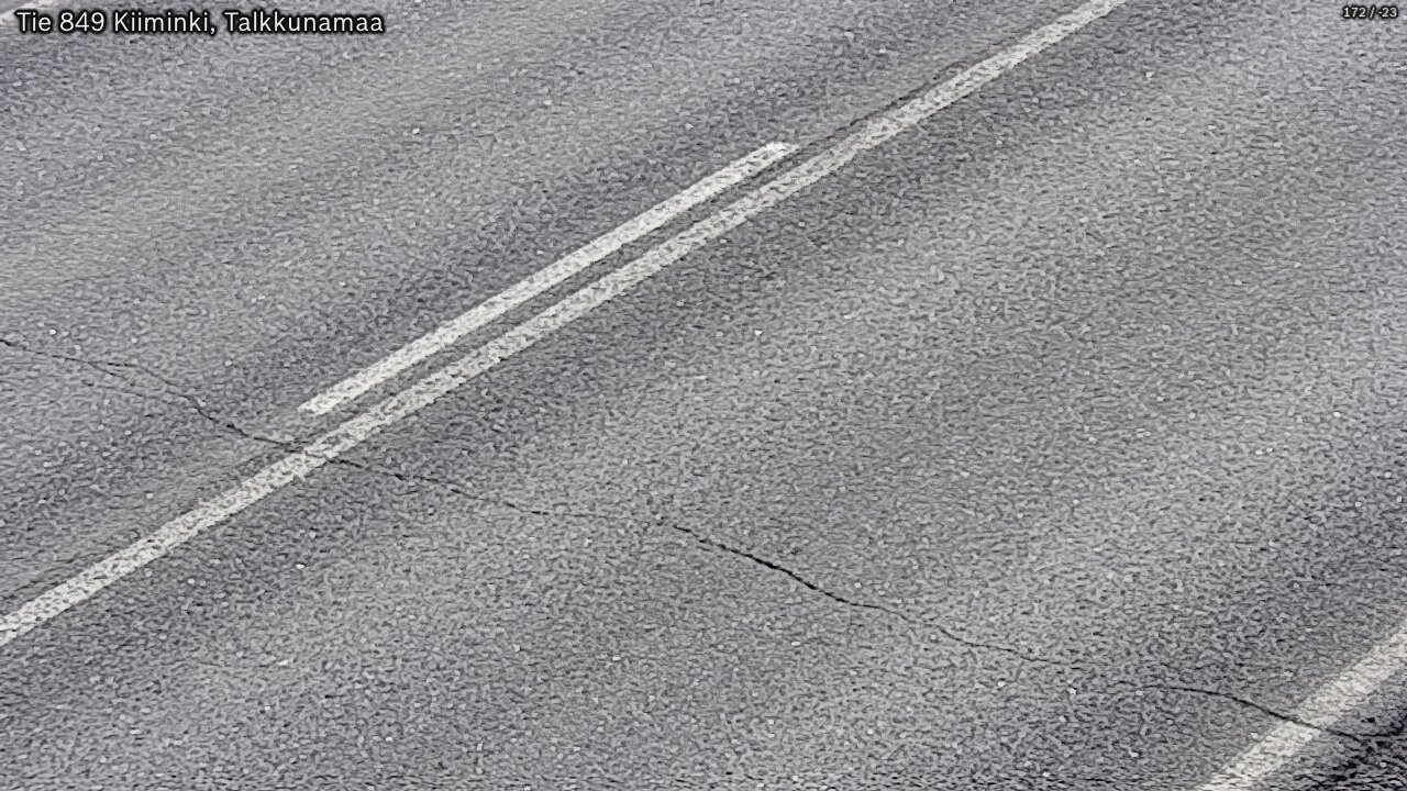 Weather Camera Image Väg 849 Kiiminki, Talkkunamaa, Oulu, Pohjois-Pohjanmaa