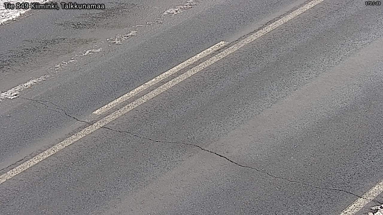 Weather Camera Image Road 849 Kiiminki, Talkkunamaa, Oulu, Pohjois-Pohjanmaa