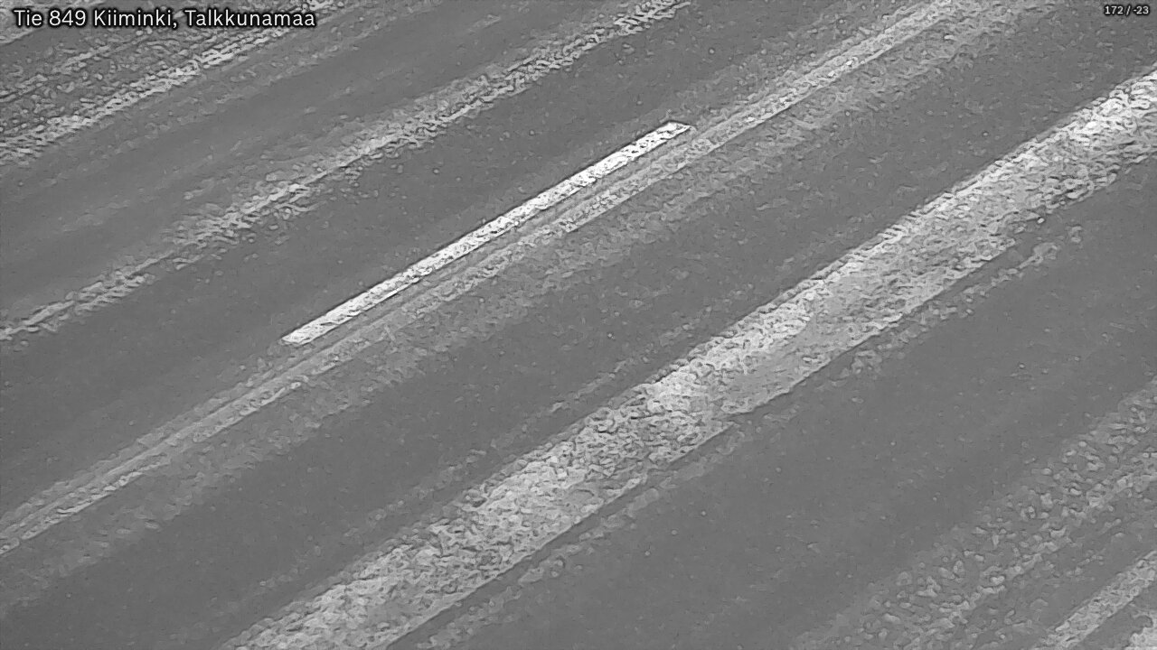 Weather Camera Image Road 849 Kiiminki, Talkkunamaa, Oulu, Pohjois-Pohjanmaa