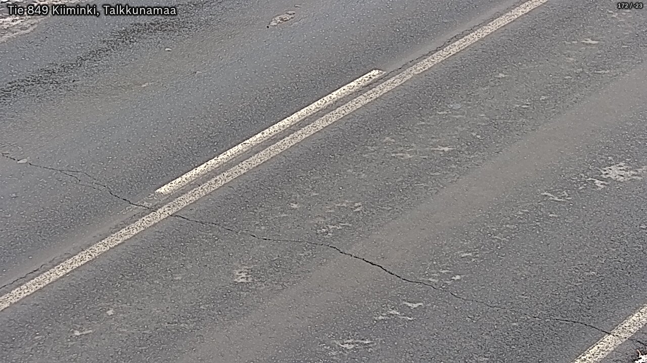 Weather Camera Image Road 849 Kiiminki, Talkkunamaa, Oulu, Pohjois-Pohjanmaa