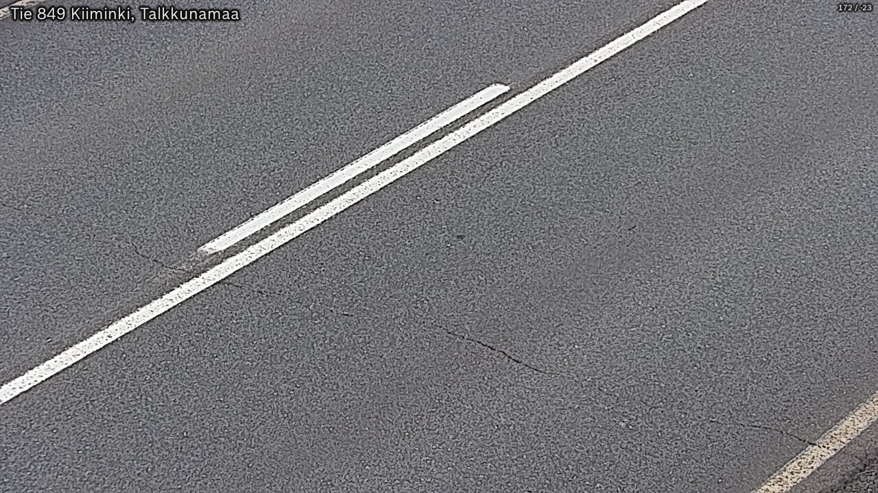 Weather Camera Image Road 849 Kiiminki, Talkkunamaa, Oulu, Pohjois-Pohjanmaa