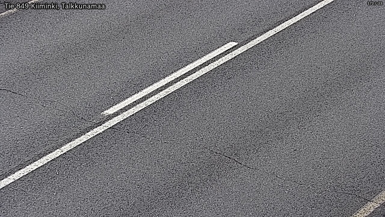 Weather Camera Image Road 849 Kiiminki, Talkkunamaa, Oulu, Pohjois-Pohjanmaa