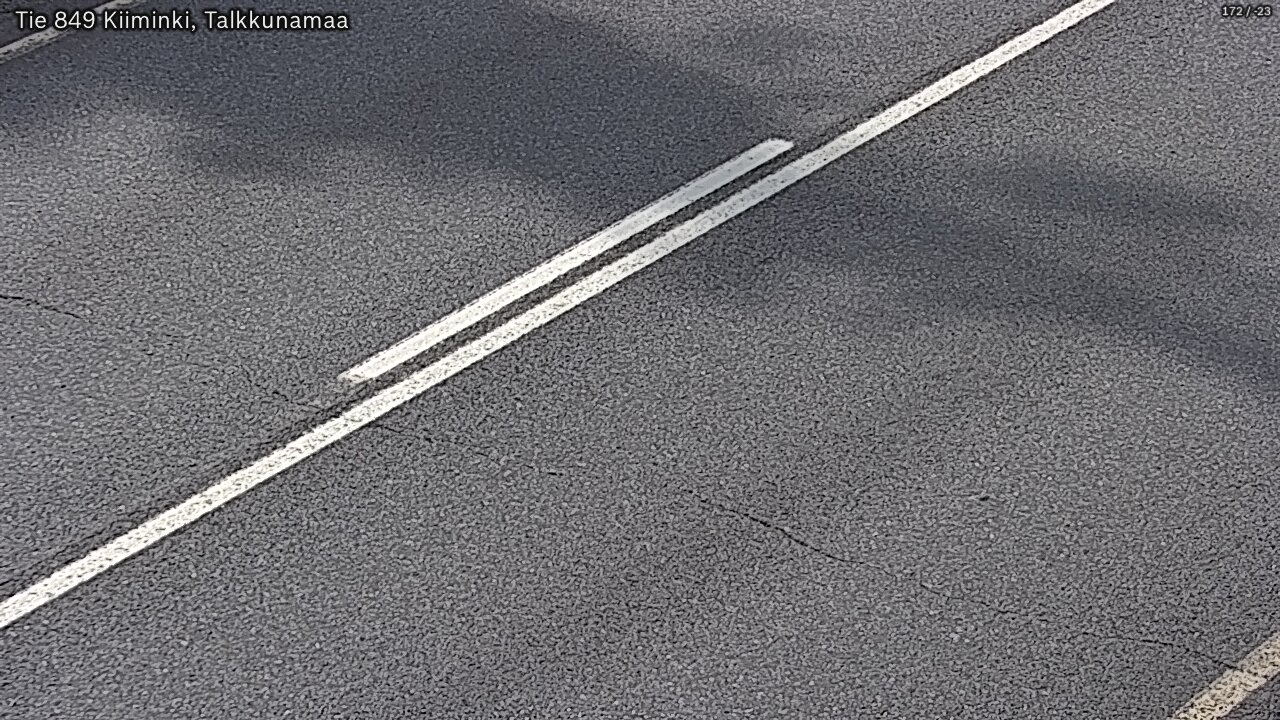 Weather Camera Image Road 849 Kiiminki, Talkkunamaa, Oulu, Pohjois-Pohjanmaa