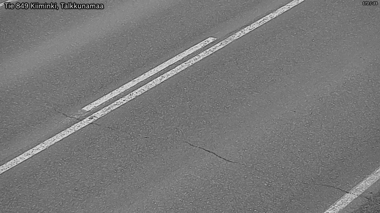Weather Camera Image Väg 849 Kiiminki, Talkkunamaa, Oulu, Pohjois-Pohjanmaa