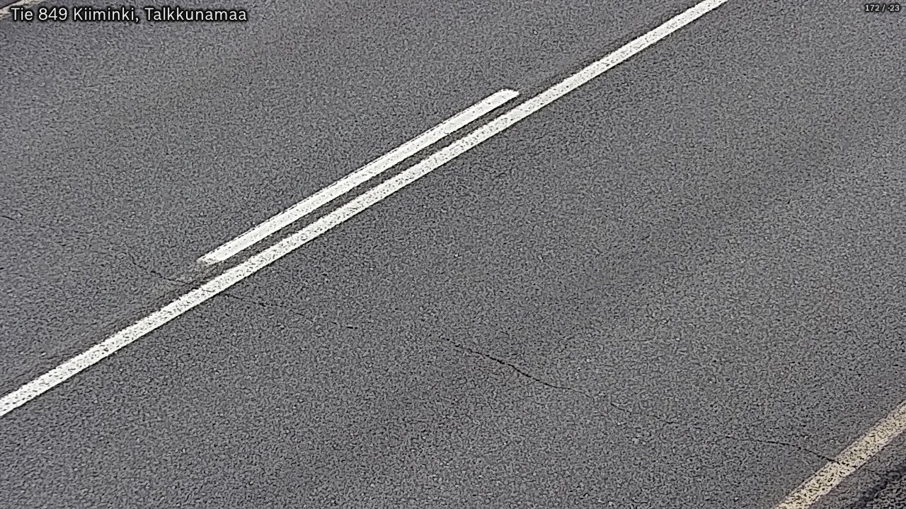 Weather Camera Image Road 849 Kiiminki, Talkkunamaa, Oulu, Pohjois-Pohjanmaa