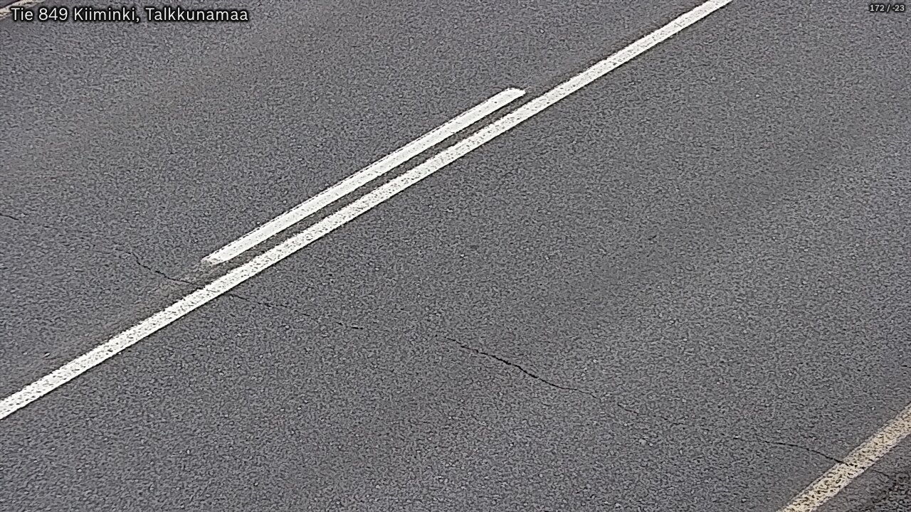 Weather Camera Image Road 849 Kiiminki, Talkkunamaa, Oulu, Pohjois-Pohjanmaa