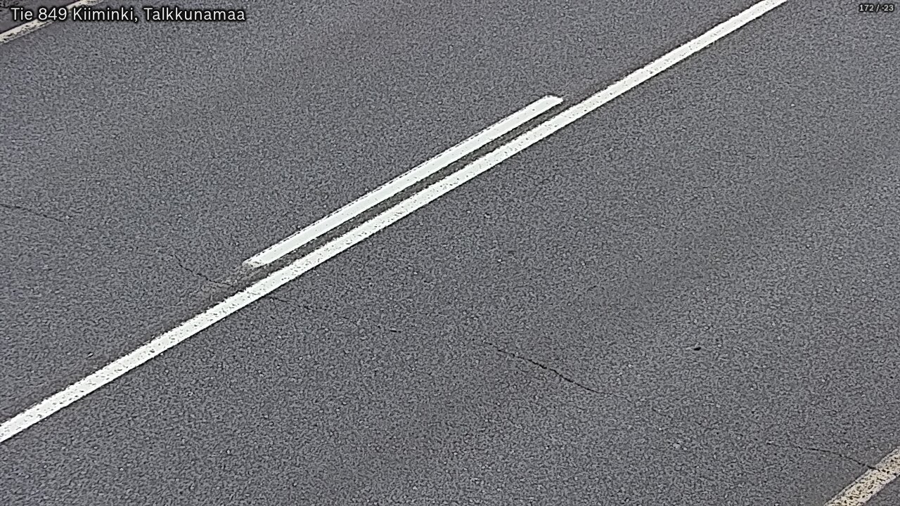 Weather Camera Image Road 849 Kiiminki, Talkkunamaa, Oulu, Pohjois-Pohjanmaa