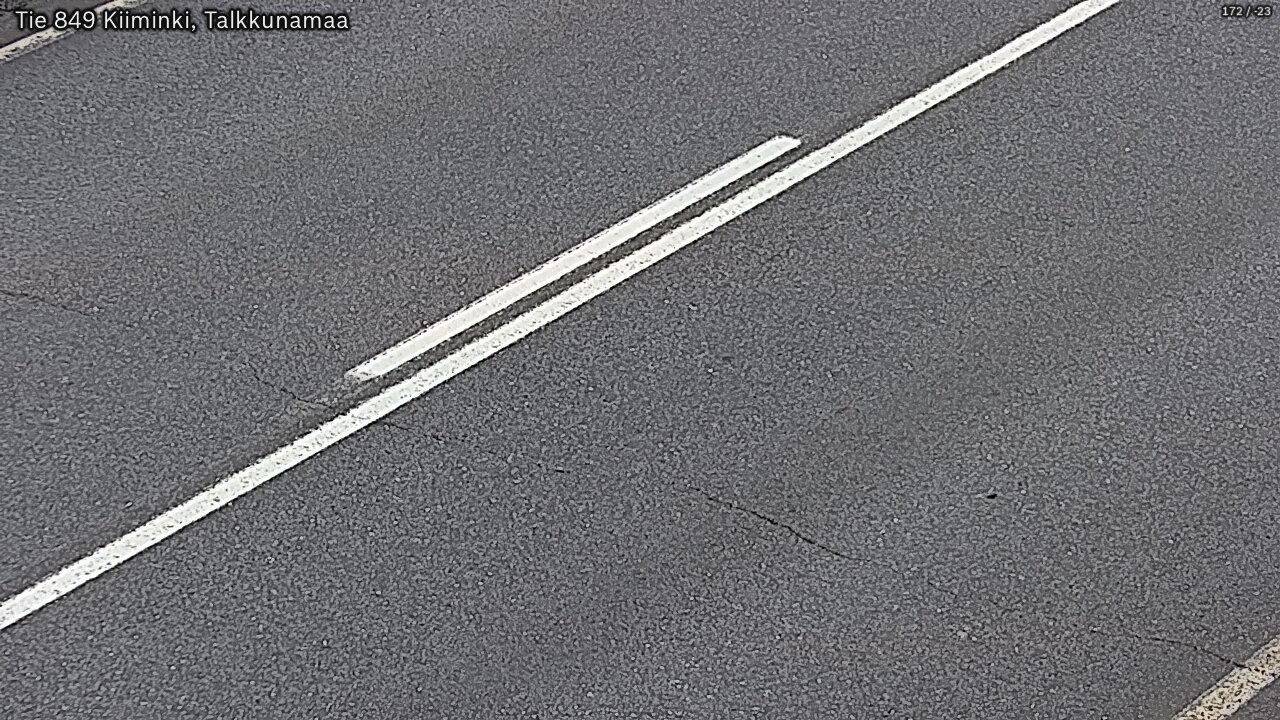 Weather Camera Image Road 849 Kiiminki, Talkkunamaa, Oulu, Pohjois-Pohjanmaa