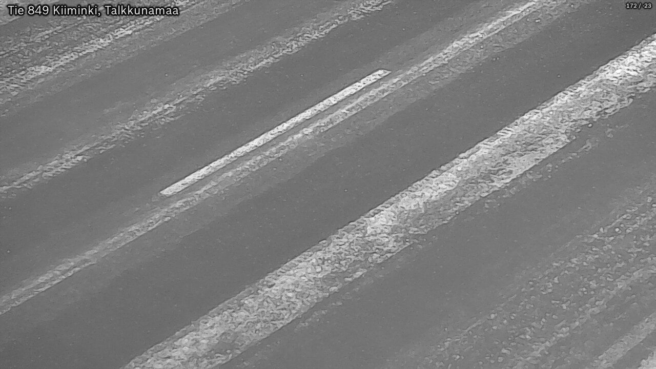 Weather Camera Image Road 849 Kiiminki, Talkkunamaa, Oulu, Pohjois-Pohjanmaa
