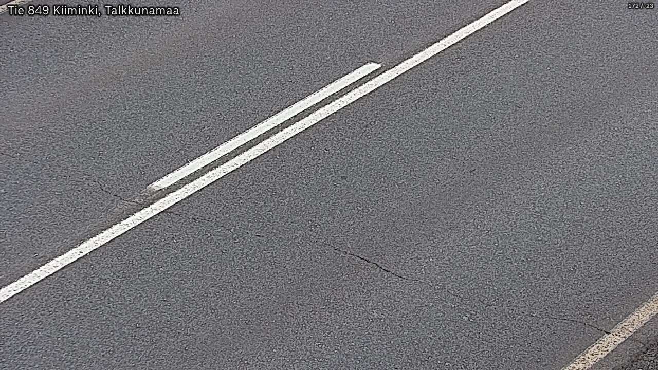 Weather Camera Image Road 849 Kiiminki, Talkkunamaa, Oulu, Pohjois-Pohjanmaa