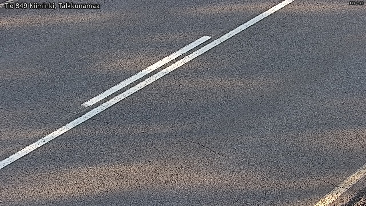 Weather Camera Image Road 849 Kiiminki, Talkkunamaa, Oulu, Pohjois-Pohjanmaa