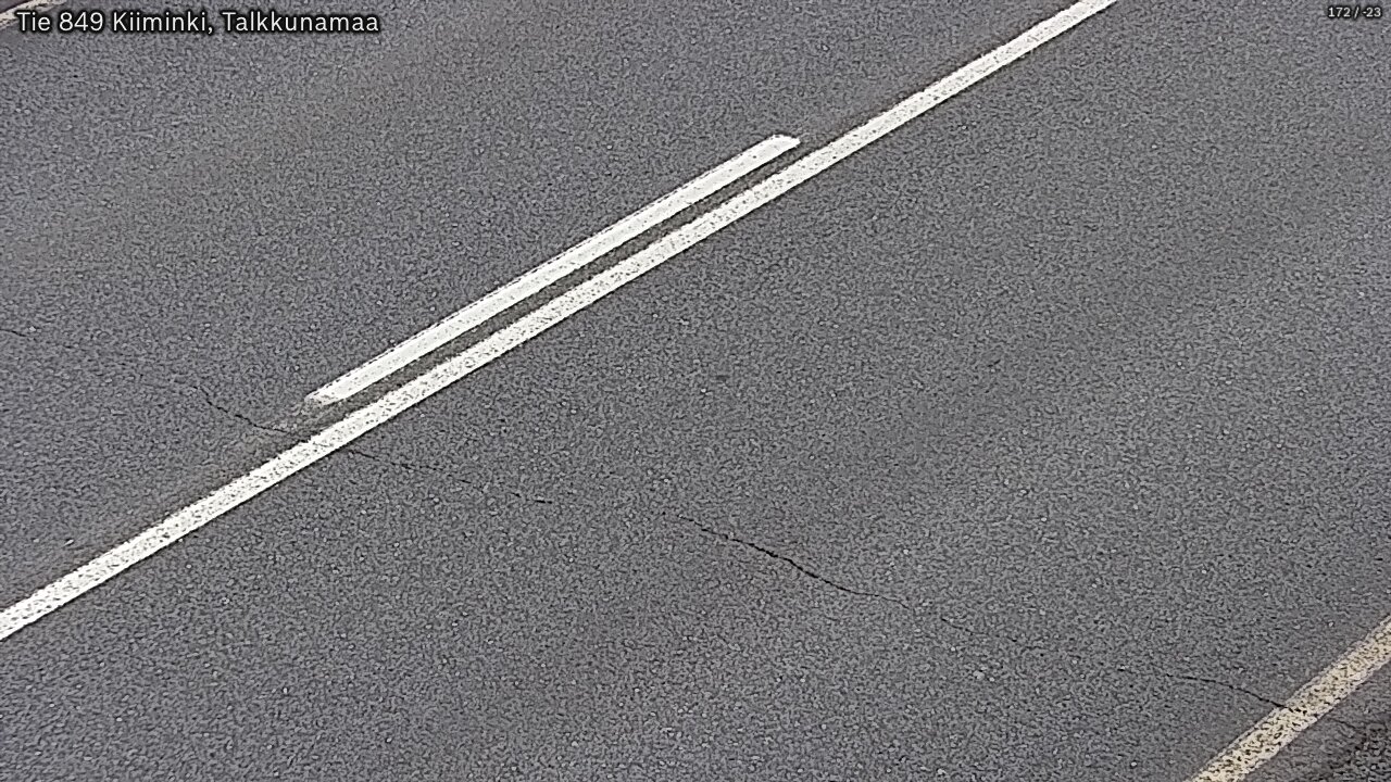 Weather Camera Image Road 849 Kiiminki, Talkkunamaa, Oulu, Pohjois-Pohjanmaa