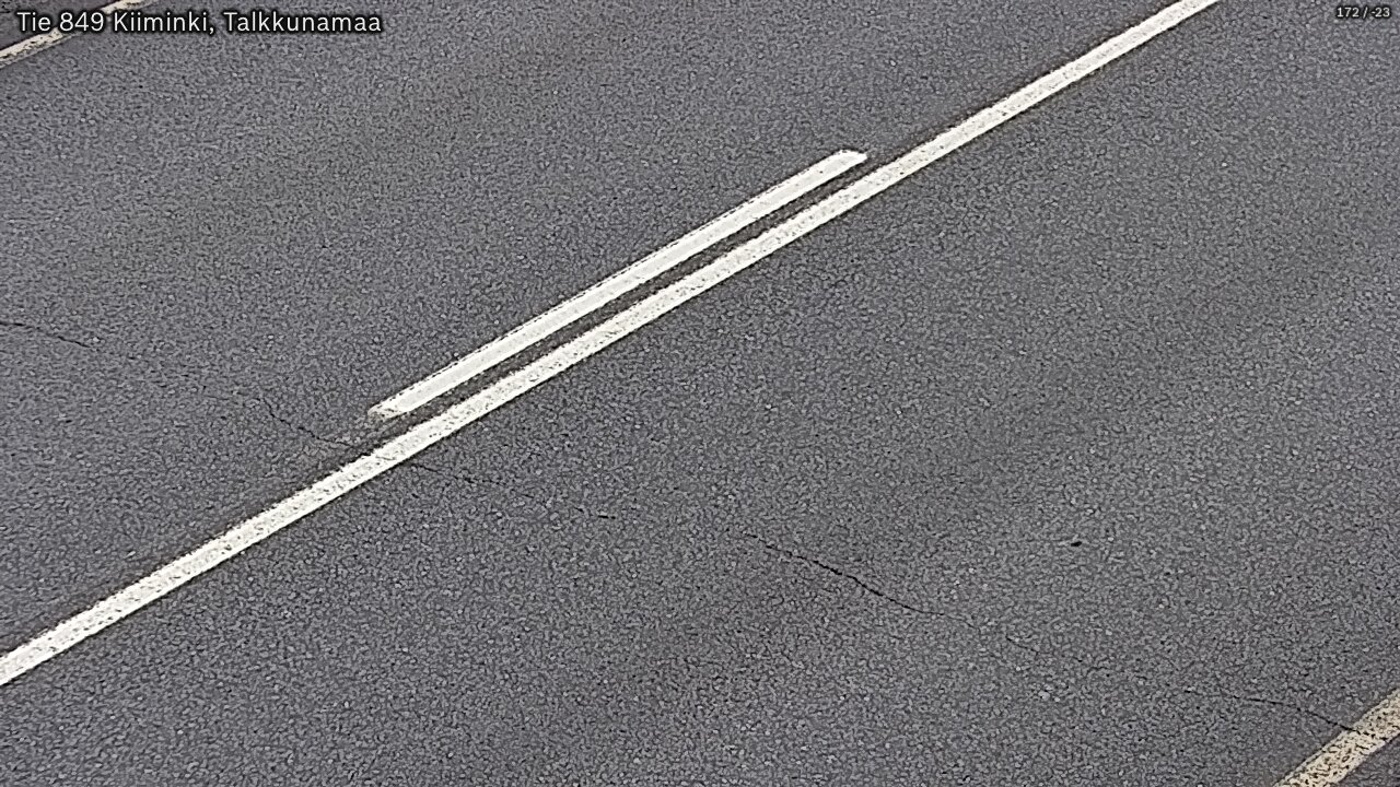 Weather Camera Image Road 849 Kiiminki, Talkkunamaa, Oulu, Pohjois-Pohjanmaa
