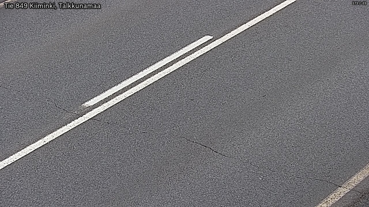 Weather Camera Image Road 849 Kiiminki, Talkkunamaa, Oulu, Pohjois-Pohjanmaa