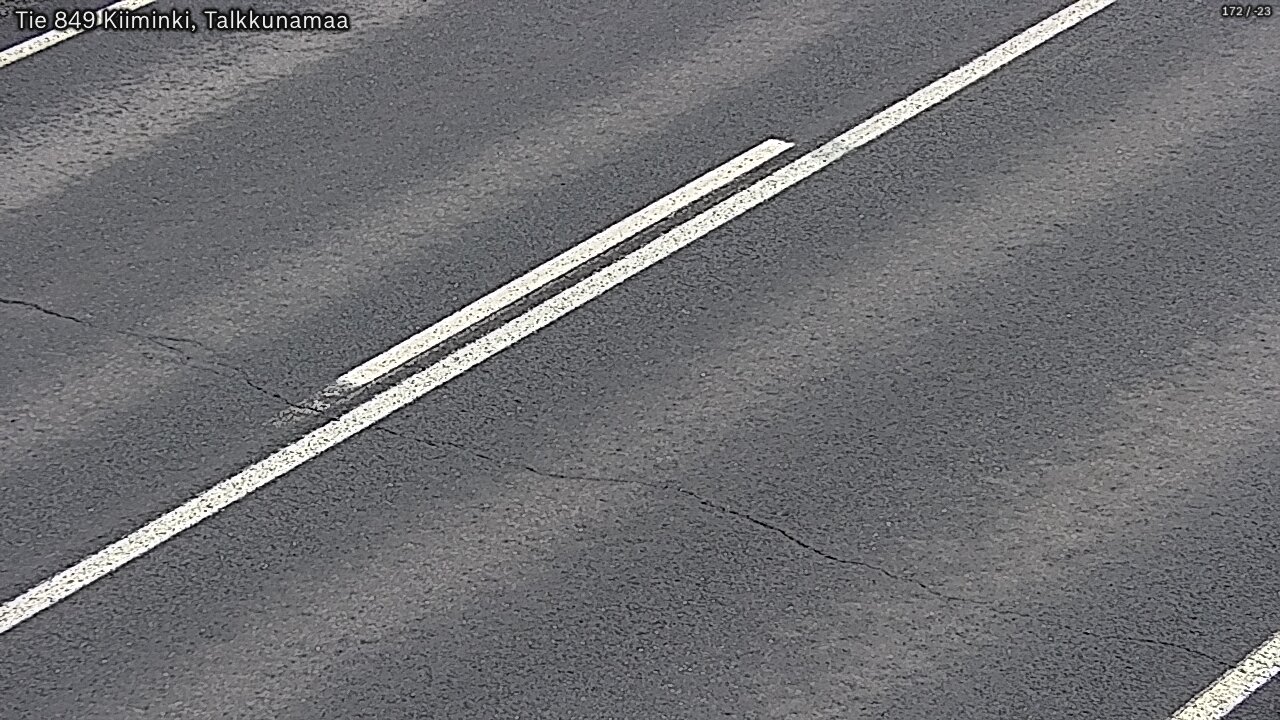 Kelikamerat Kuva Tie 849 Kiiminki, Talkkunamaa, Oulu, Pohjois-Pohjanmaa