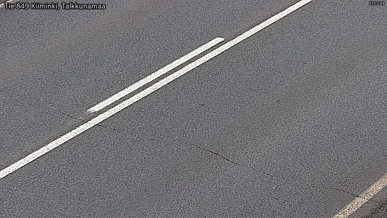 Weather Camera Image Road 849 Kiiminki, Talkkunamaa, Oulu, Pohjois-Pohjanmaa