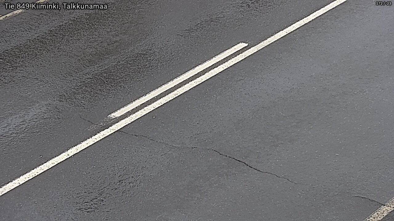 Weather Camera Image Road 849 Kiiminki, Talkkunamaa, Oulu, Pohjois-Pohjanmaa