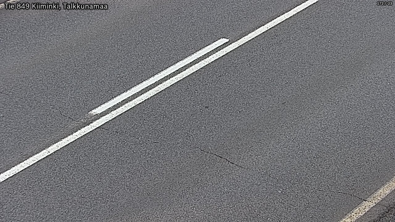 Weather Camera Image Road 849 Kiiminki, Talkkunamaa, Oulu, Pohjois-Pohjanmaa
