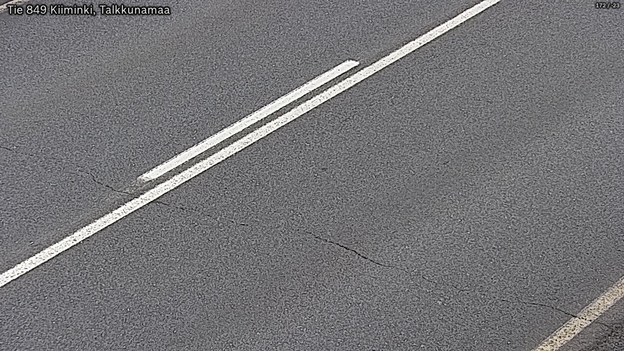 Weather Camera Image Road 849 Kiiminki, Talkkunamaa, Oulu, Pohjois-Pohjanmaa