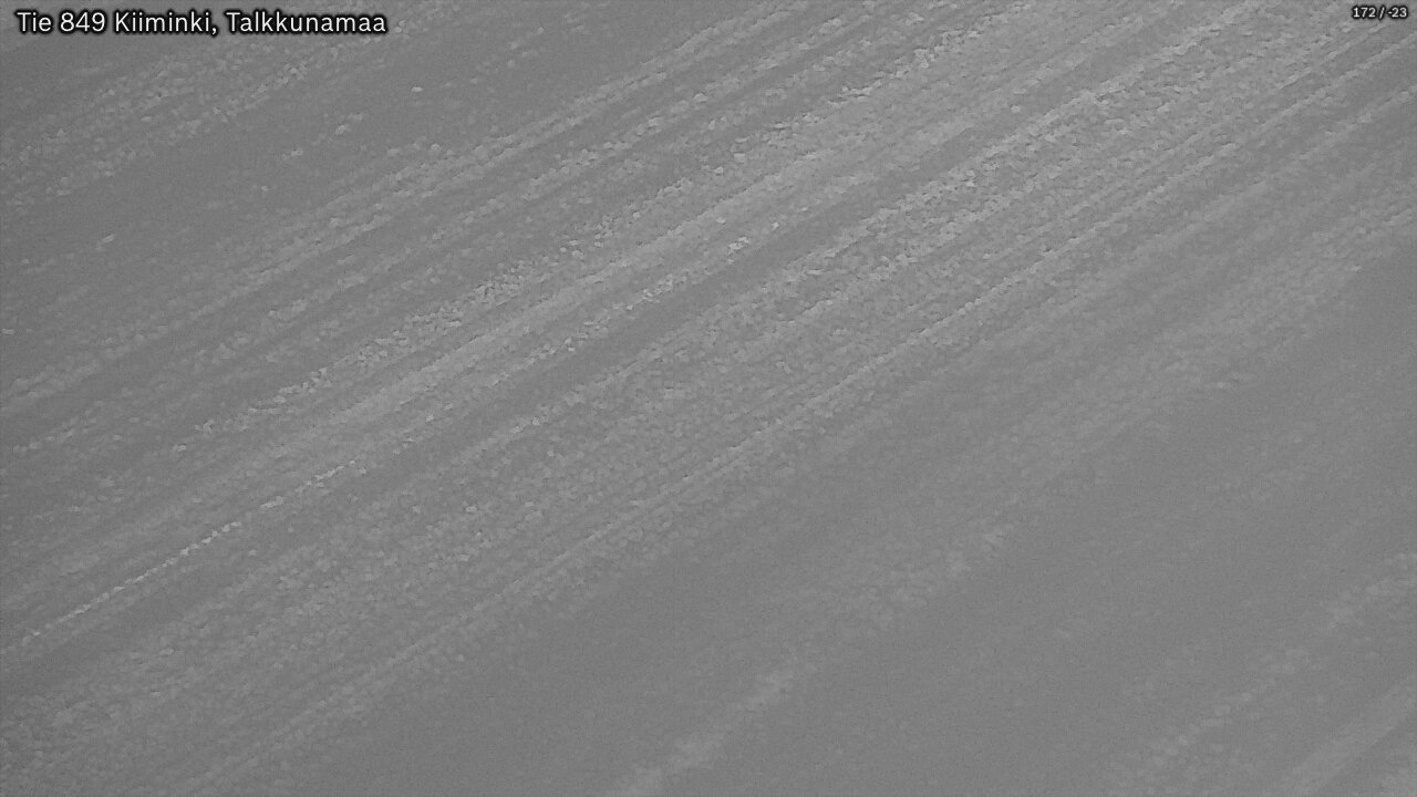 Weather Camera Image Road 849 Kiiminki, Talkkunamaa, Oulu, Pohjois-Pohjanmaa