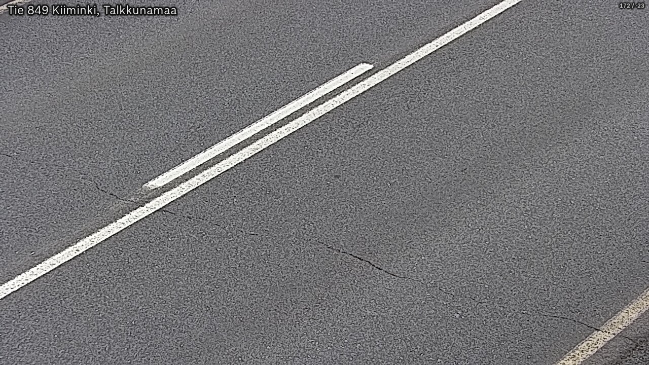 Weather Camera Image Road 849 Kiiminki, Talkkunamaa, Oulu, Pohjois-Pohjanmaa
