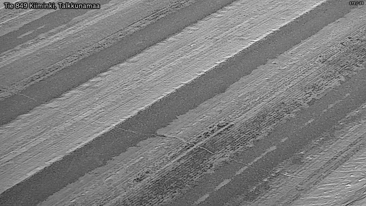 Weather Camera Image Road 849 Kiiminki, Talkkunamaa, Oulu, Pohjois-Pohjanmaa