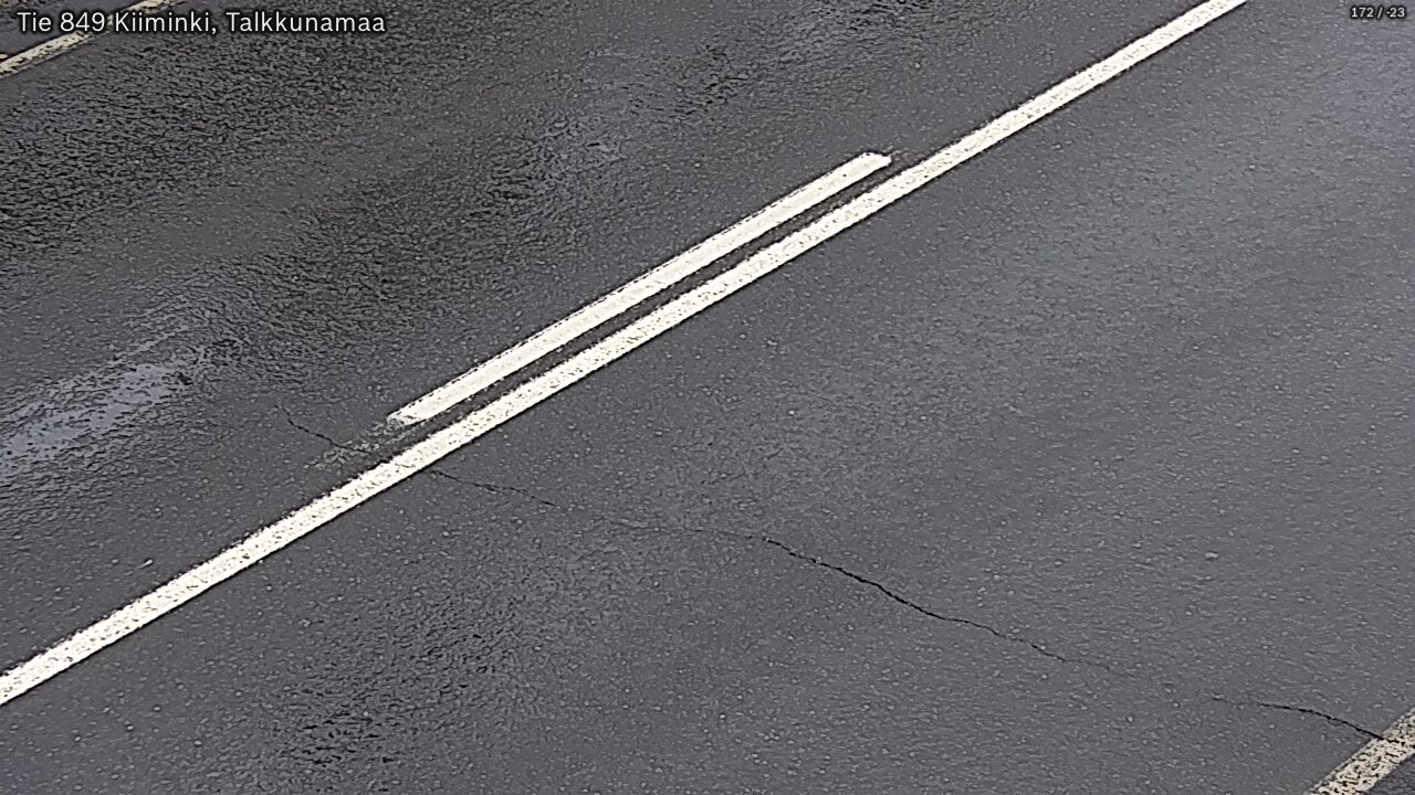 Weather Camera Image Road 849 Kiiminki, Talkkunamaa, Oulu, Pohjois-Pohjanmaa