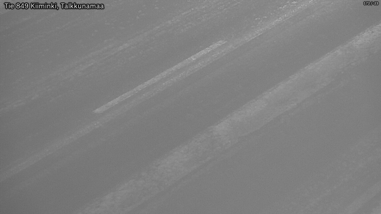 Weather Camera Image Road 849 Kiiminki, Talkkunamaa, Oulu, Pohjois-Pohjanmaa