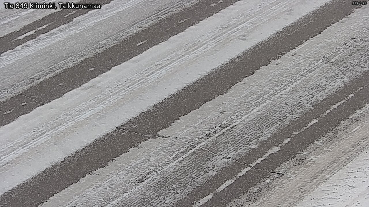 Kelikamerat Kuva Tie 849 Kiiminki, Talkkunamaa, Oulu, Pohjois-Pohjanmaa