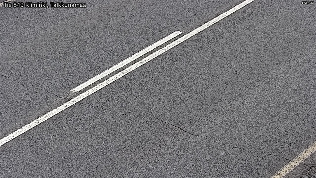 Weather Camera Image Road 849 Kiiminki, Talkkunamaa, Oulu, Pohjois-Pohjanmaa