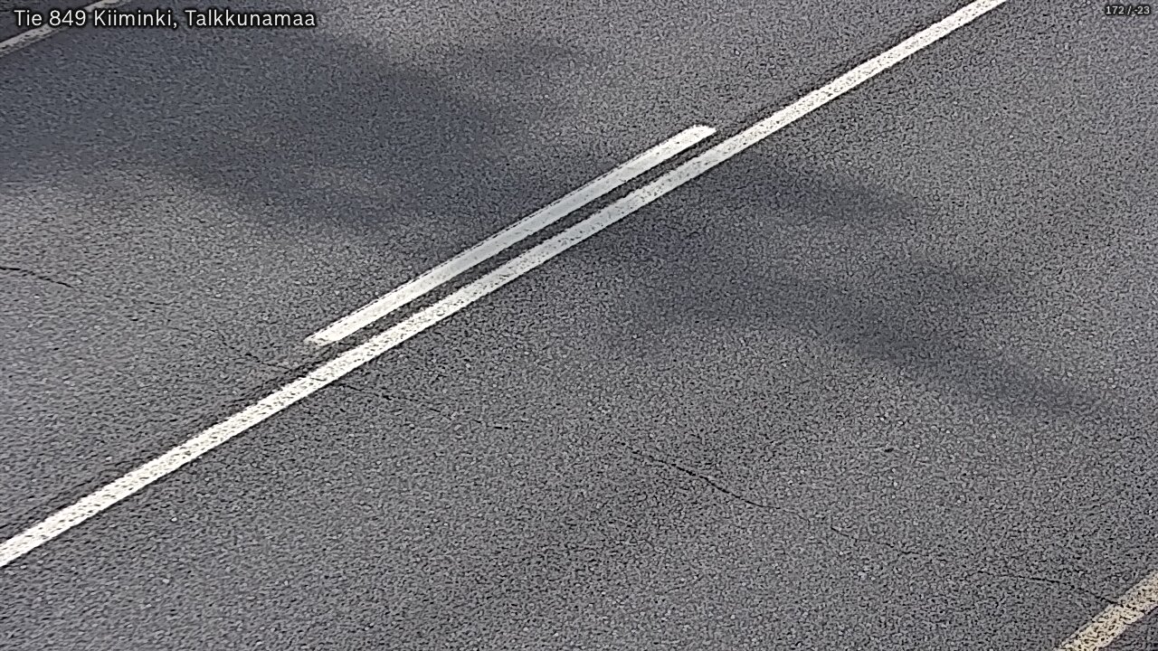 Weather Camera Image Road 849 Kiiminki, Talkkunamaa, Oulu, Pohjois-Pohjanmaa