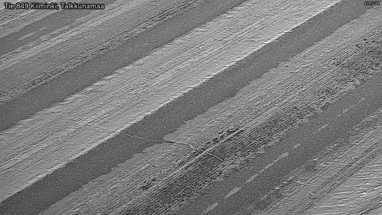 Weather Camera Image Road 849 Kiiminki, Talkkunamaa, Oulu, Pohjois-Pohjanmaa