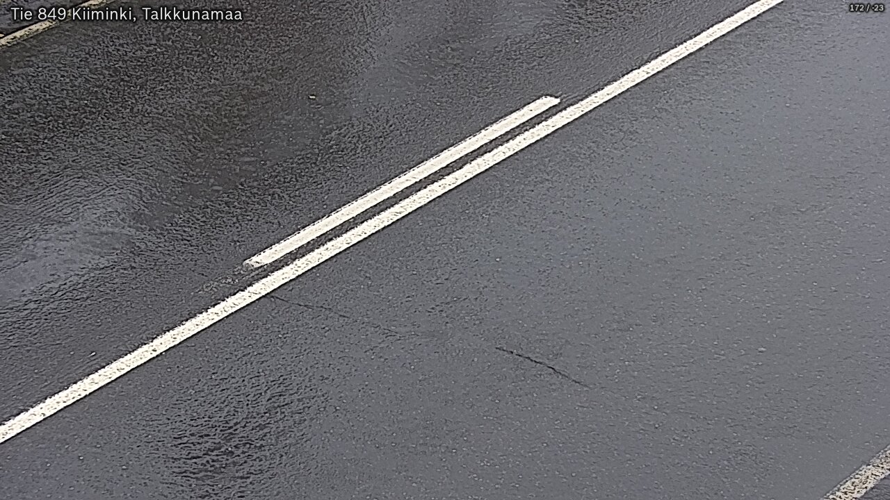 Weather Camera Image Road 849 Kiiminki, Talkkunamaa, Oulu, Pohjois-Pohjanmaa