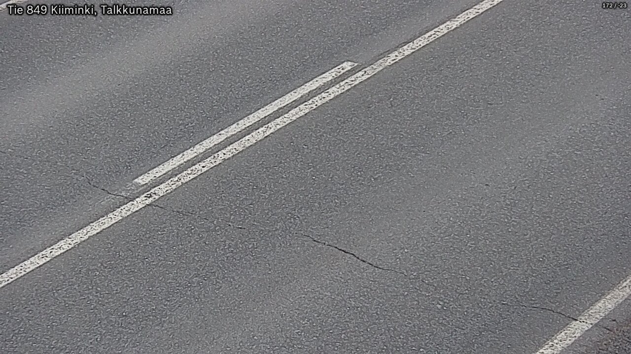 Weather Camera Image Road 849 Kiiminki, Talkkunamaa, Oulu, Pohjois-Pohjanmaa