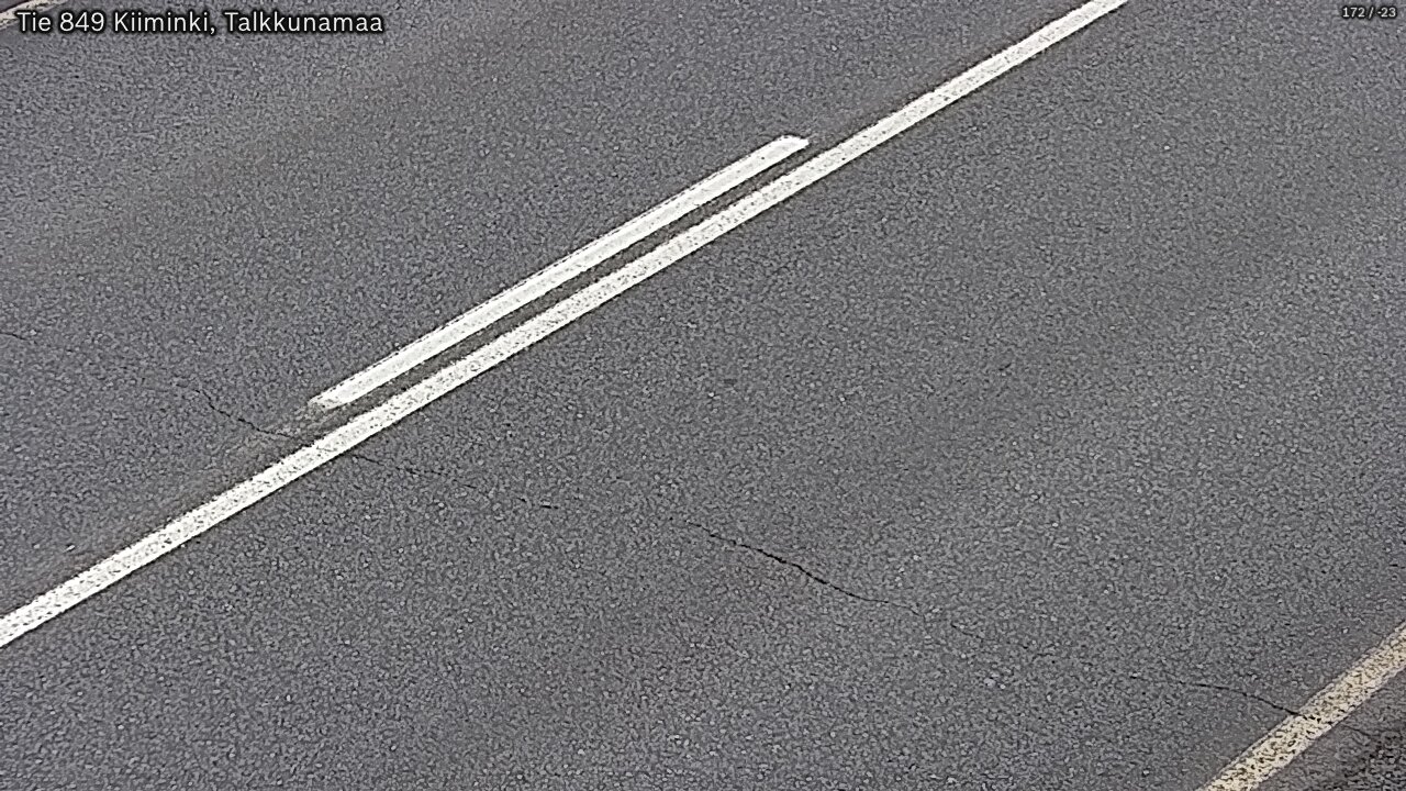 Weather Camera Image Road 849 Kiiminki, Talkkunamaa, Oulu, Pohjois-Pohjanmaa