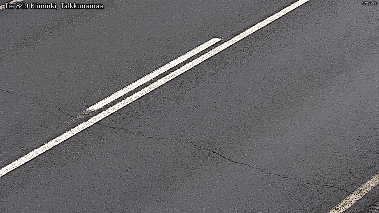 Weather Camera Image Road 849 Kiiminki, Talkkunamaa, Oulu, Pohjois-Pohjanmaa