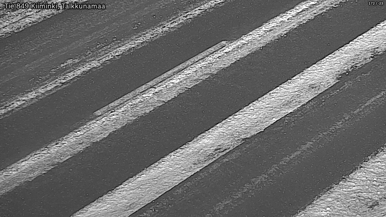 Weather Camera Image Road 849 Kiiminki, Talkkunamaa, Oulu, Pohjois-Pohjanmaa