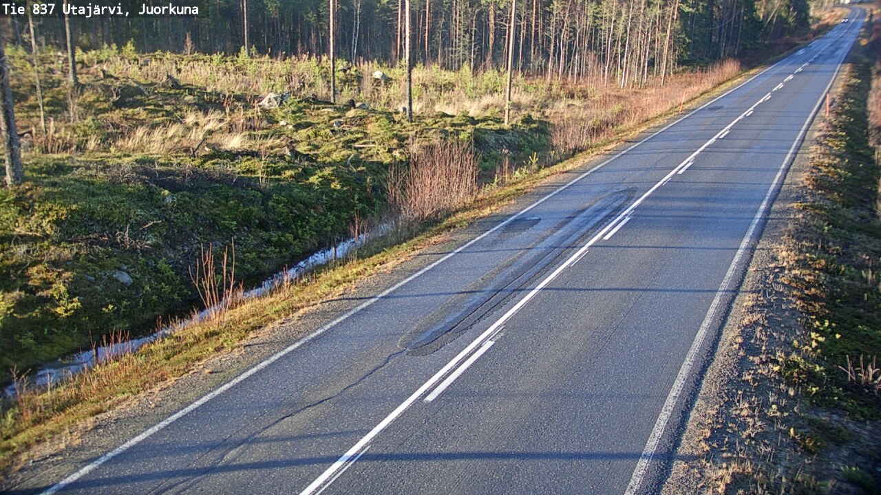 Kelikamerat Kuva Tie 837 Utajärvi, Juorkuna, Utajärvi, Pohjois-Pohjanmaa