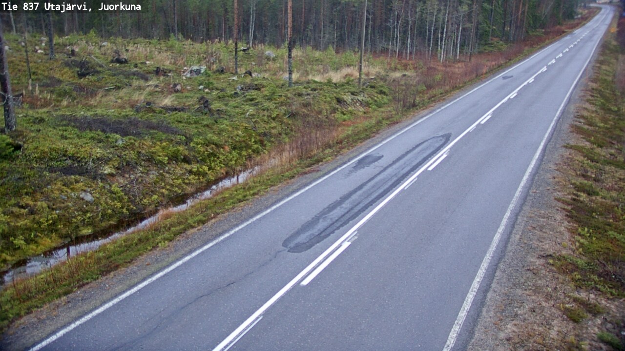 Kelikamerat Kuva Tie 837 Utajärvi, Juorkuna, Utajärvi, Pohjois-Pohjanmaa