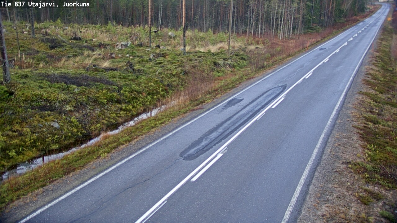 Kelikamerat Kuva Tie 837 Utajärvi, Juorkuna, Utajärvi, Pohjois-Pohjanmaa