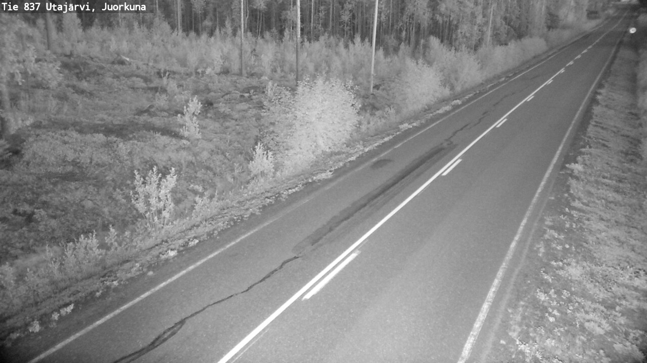 Kelikamerat Kuva Tie 837 Utajärvi, Juorkuna, Utajärvi, Pohjois-Pohjanmaa