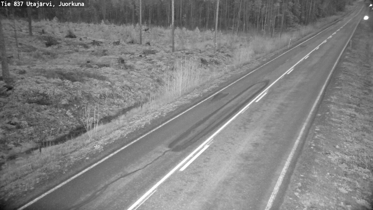 Kelikamerat Kuva Tie 837 Utajärvi, Juorkuna, Utajärvi, Pohjois-Pohjanmaa