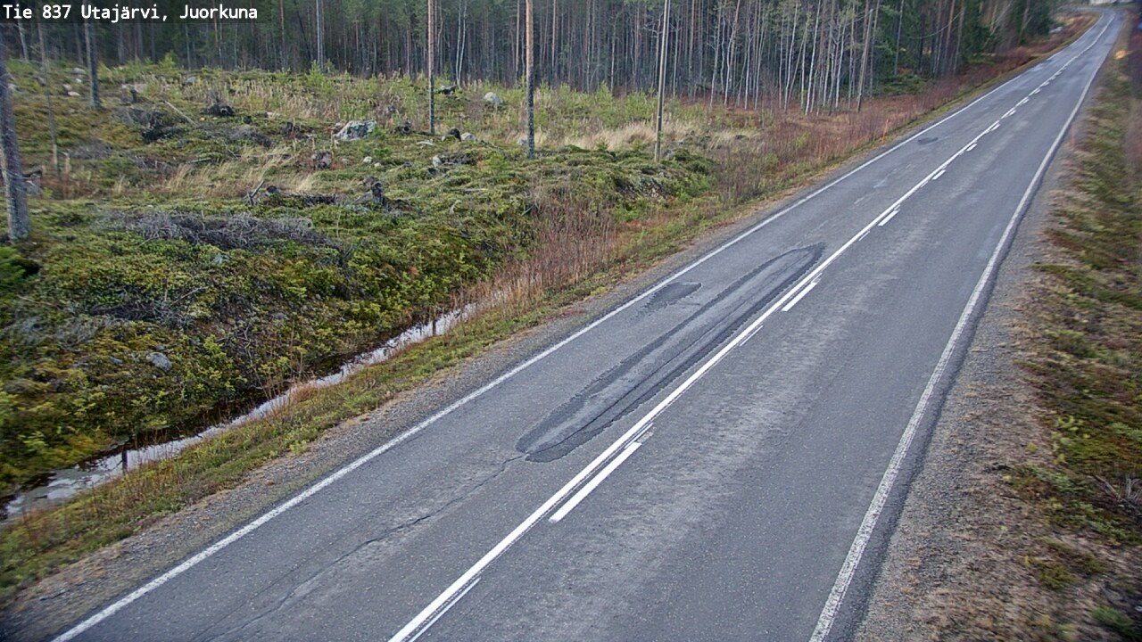 Kelikamerat Kuva Tie 837 Utajärvi, Juorkuna, Utajärvi, Pohjois-Pohjanmaa