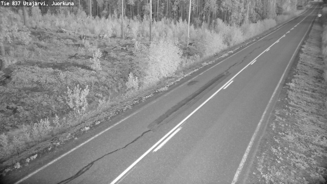 Kelikamerat Kuva Tie 837 Utajärvi, Juorkuna, Utajärvi, Pohjois-Pohjanmaa