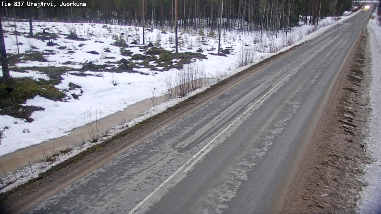 Kelikamerat Kuva Tie 837 Utajärvi, Juorkuna, Utajärvi, Pohjois-Pohjanmaa